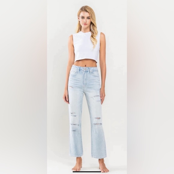 NWT Vervet High Wasted Beverly Jeans - Picture 5 of 7